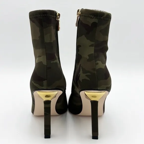 Good American Heeled Pointed Camo Boots Sz 11.5 | Good American Women Camo Boots