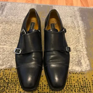 Gordon Rush Black Leather Oxfords Timeless Style