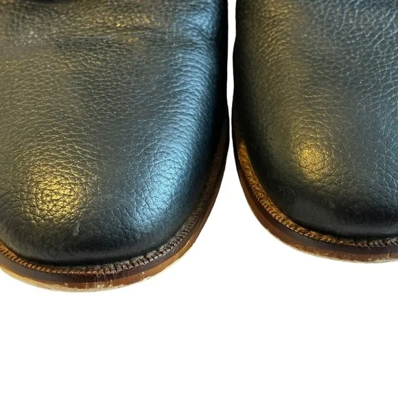 Gordon‎ Rush Woods Black Textured Leather Lace Up Derby Oxford  Shoes. SZ 10.