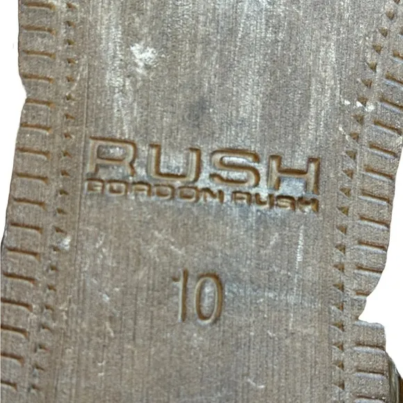 Gordon‎ Rush Woods Black Textured Leather Lace Up Derby Oxford  Shoes. SZ 10.
