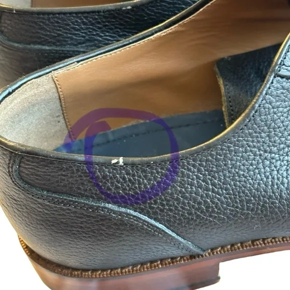 Gordon‎ Rush Woods Black Textured Leather Lace Up Derby Oxford  Shoes. SZ 10.