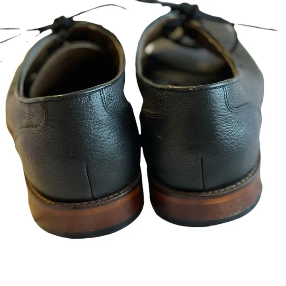 Gordon‎ Rush Woods Black Textured Leather Lace Up Derby Oxford  Shoes. SZ 10.