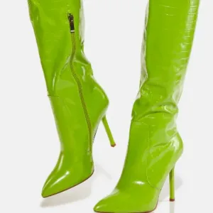 Green Simmi Normen Knee High Boots  ( BRAND NEW !!!! )