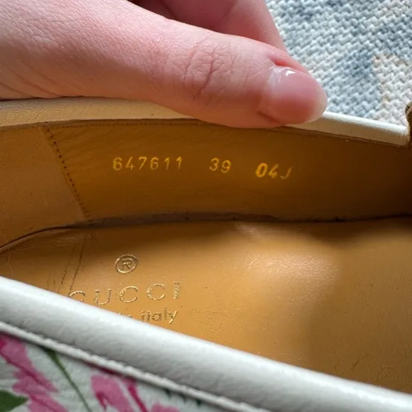Gucci Ken Scott Jordaan Leather Loafer in size 39