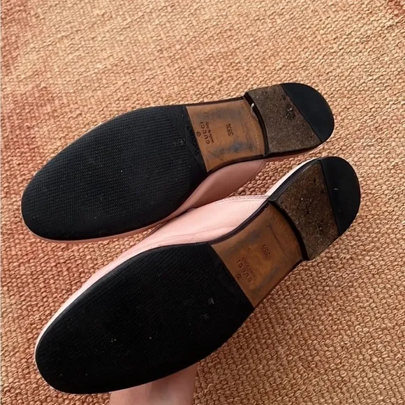 Gucci Pink Loafer Slides​​​​