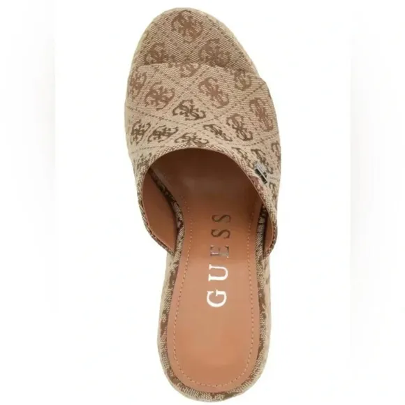 GUESS Evba Espadrille Wedges Size 6