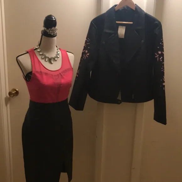 Guess jacket &amp; skirt 2 piece suit.