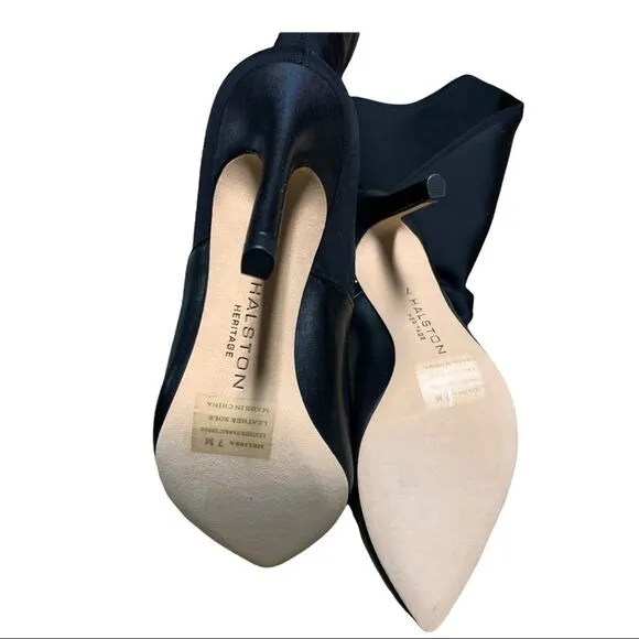 Halston Heritage Melissa stiletto heeled boots size 7