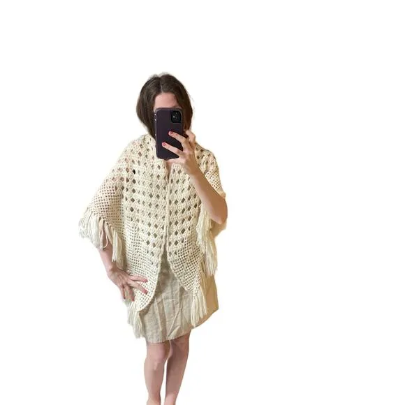 Handmade Crochet Shawl