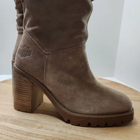 Harley-Davidson Averhill tall pull on boot womens 7