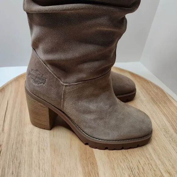 Harley-Davidson Averhill tall pull on boot womens 7