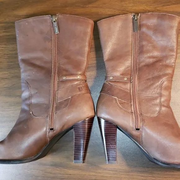 Harley-Davidson Estelle After Riding Heeled Boots Size‎ 8½