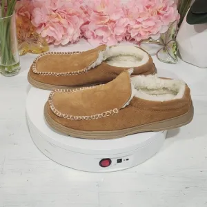High Sierra Andy Suede Slippers Lined Size 9M