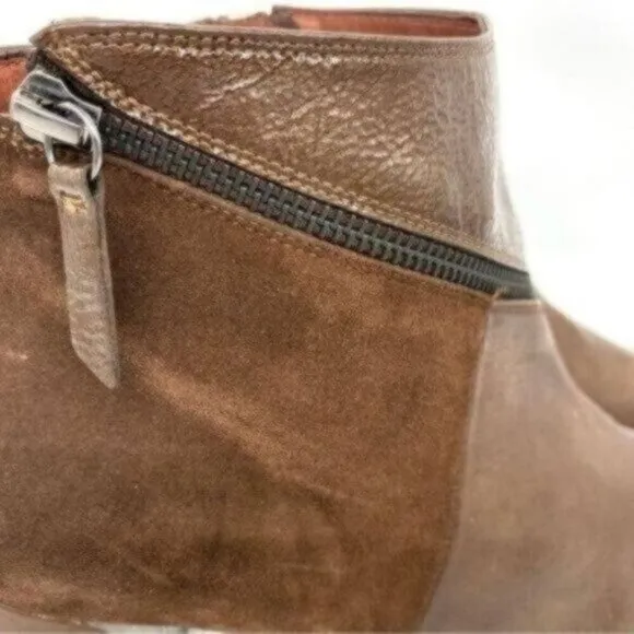 Hispanitas Alondra Brown Suede Leather Boots