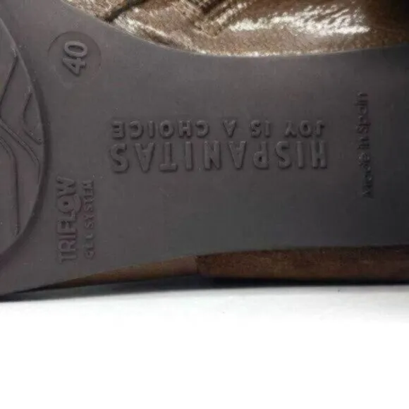Hispanitas Alondra Brown Suede Leather Boots