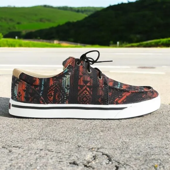 Hooey Twisted X Mens Loper Blue Aztec Casual Shoes Sneakers Size 10 US Brand New