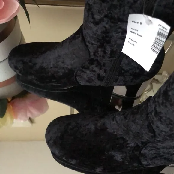HOTKISS Over the Knee Velvet Heeled Boots