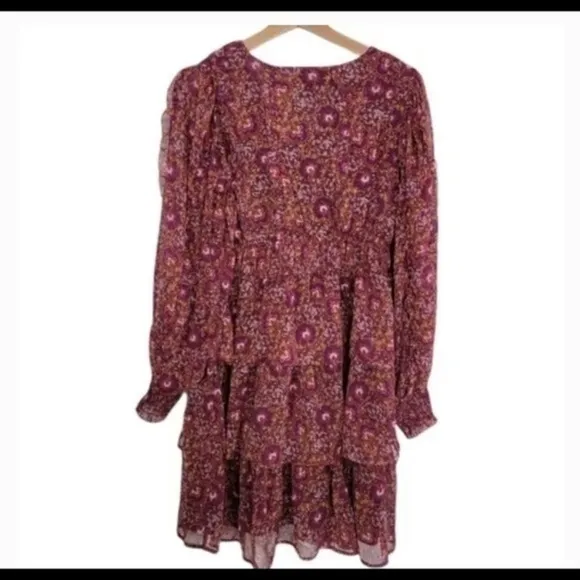 House of Harlow 1960 Tiered Mini Floral Dress NWT Sz 8