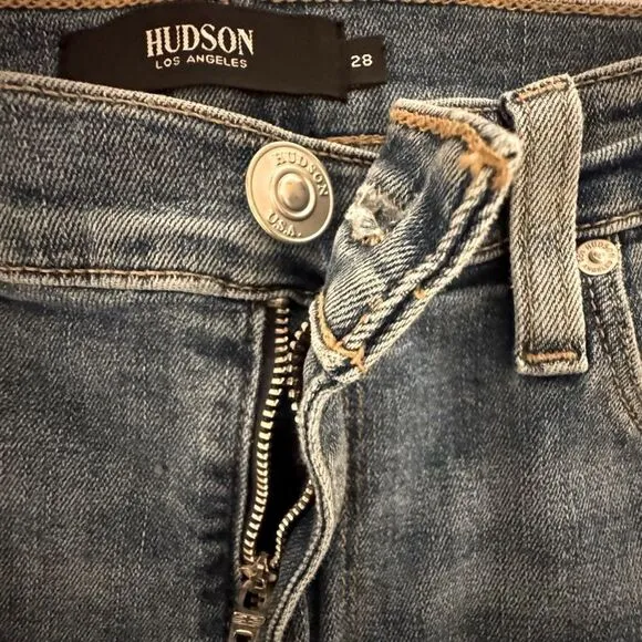 HUDSON ‘Barbara’ High-Rise Super Skinny AnkleJean in Brighton Size 28