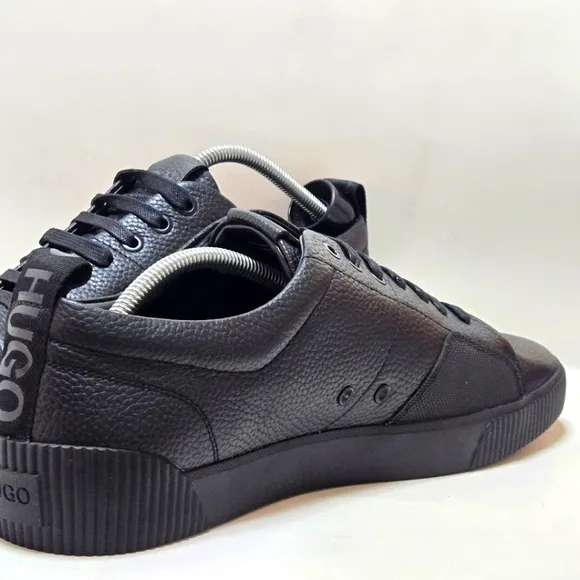 Hugo Boss Leather Trainer Shoes size 46