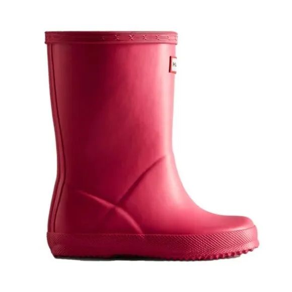 Hunter boots little girls size 8
