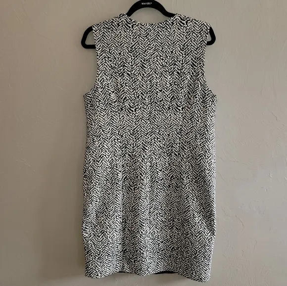 Hunter Dixon by Hunter Bell Sleeveless Dress Women's Size Large Texture Anthro