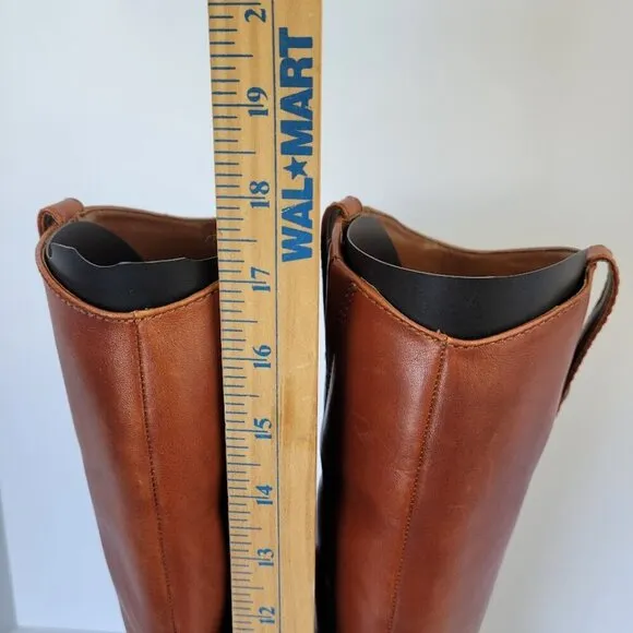 I.N.C. International Concepts Fawne Leather Knee High Boots Women's Size 6