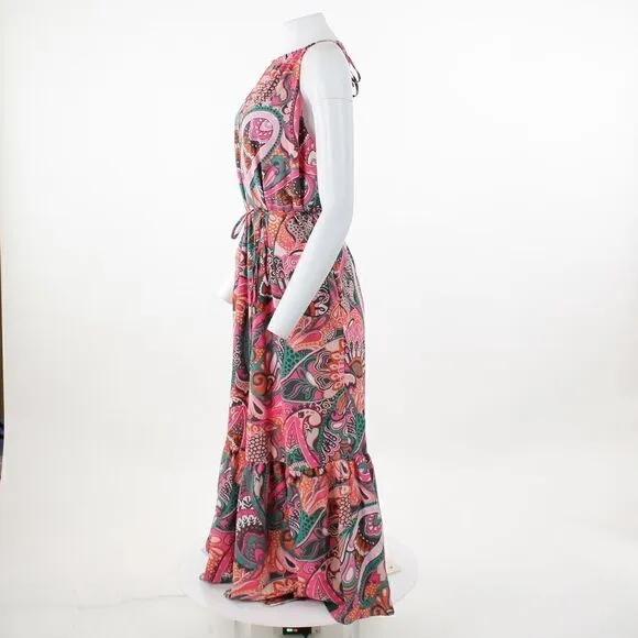 Inc International Concepts Women's Printed Tired Maxi Dress