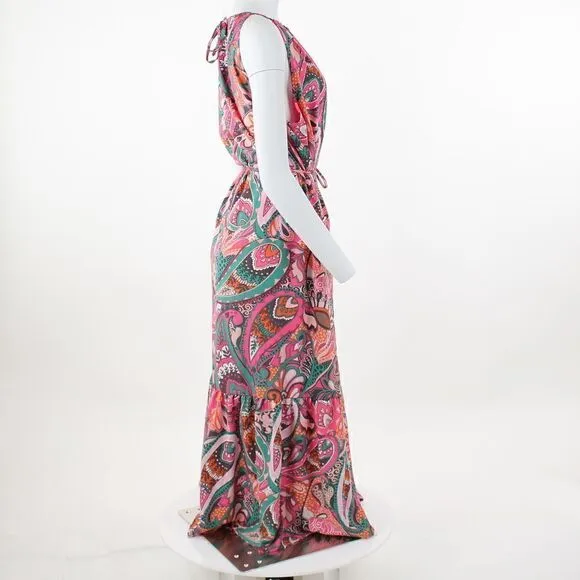 Inc International Concepts Women's Printed Tired Maxi Dress