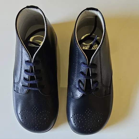 Italian leather brogue shoes