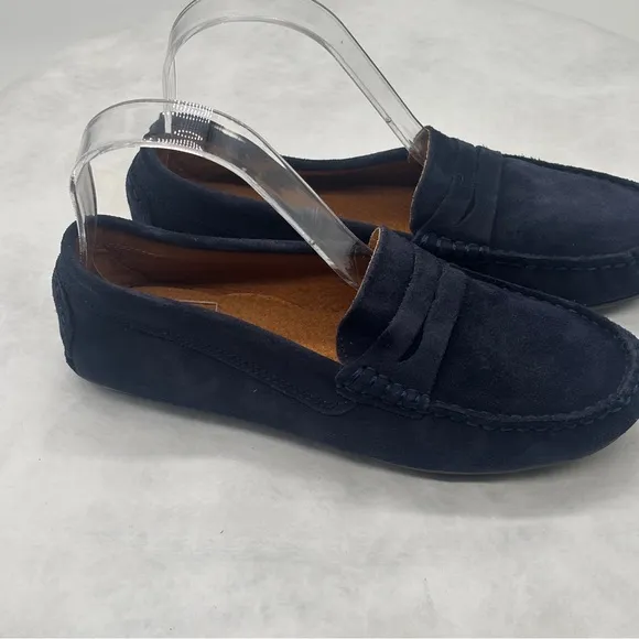 J. Crew Blue Boy’s Moccasin-Style Shoes size 36 EU