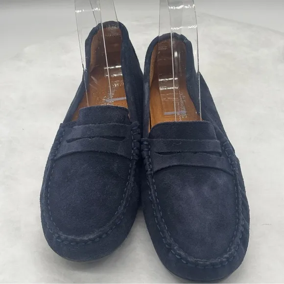 J. Crew Blue Boy’s Moccasin-Style Shoes size 36 EU