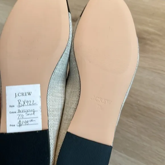 J crew Captoe ballet flats women 7.5