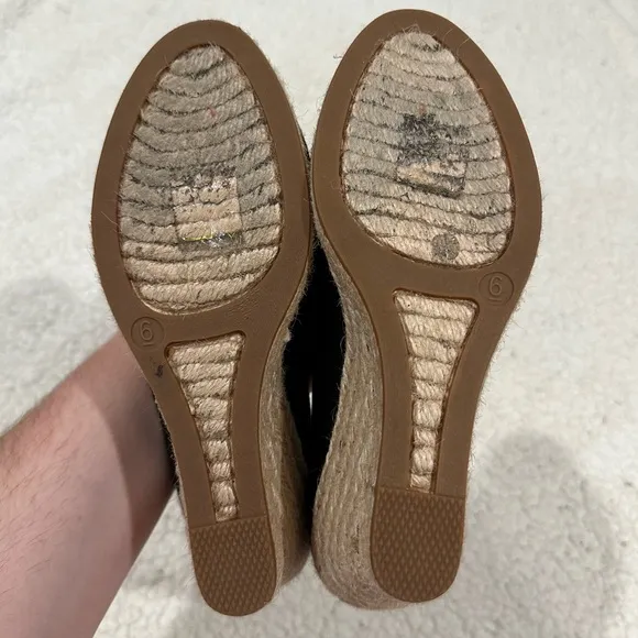 j crew espadrille wedges size 6