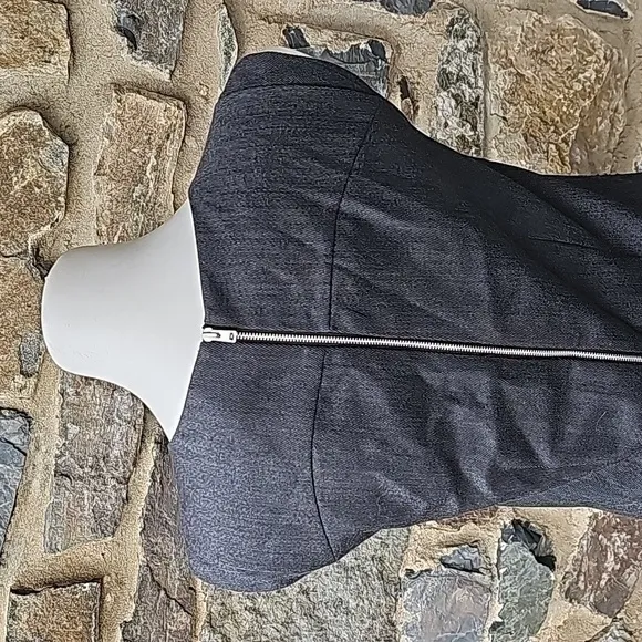 J. Crew faux leather shift dress with  pocket Size 2