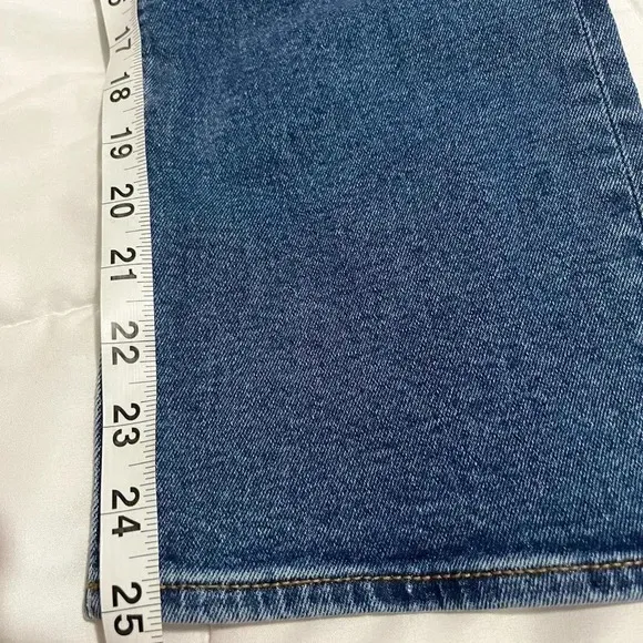 J Crew Jeans Flare Cropped Midrise All Day Stretch Denim Blue NWT Size 27