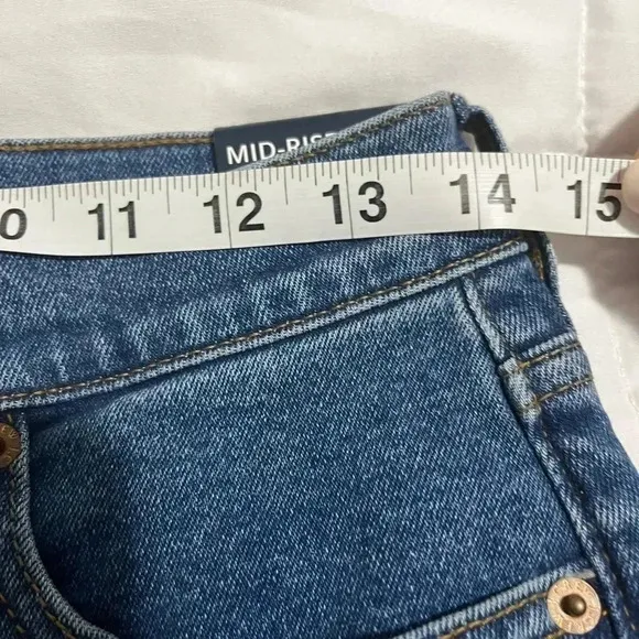 J Crew Jeans Flare Cropped Midrise All Day Stretch Denim Blue NWT Size 27