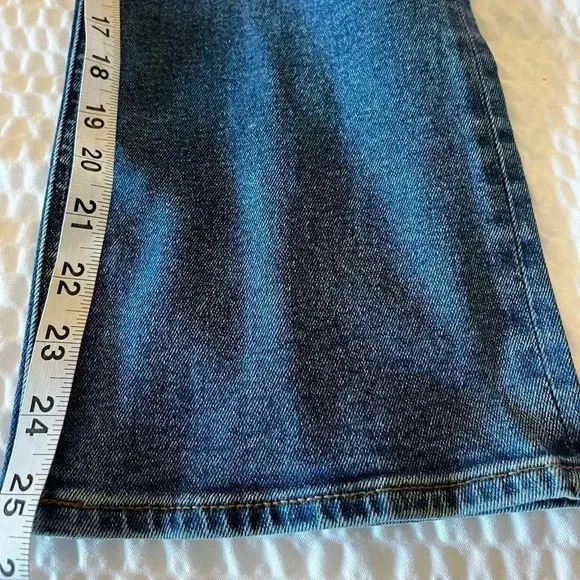 J Crew Jeans Mid Rise Flare Crop Denim All Day Stretch NWT Women Size 28