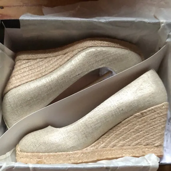 J Crew Seville espadrille wedges