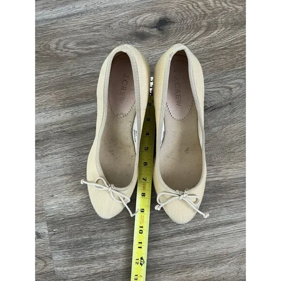 J. Crew Seville Made-in-Spain Espadrille Wedges - Dessert Sand - Size 9
