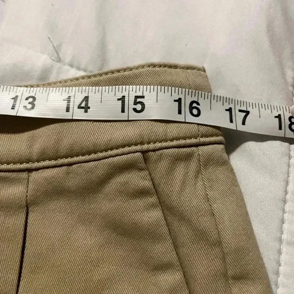 J Crew Shorts Pleated Khaki Chino 4” Inseam NWT Womens Size 10 Cotton