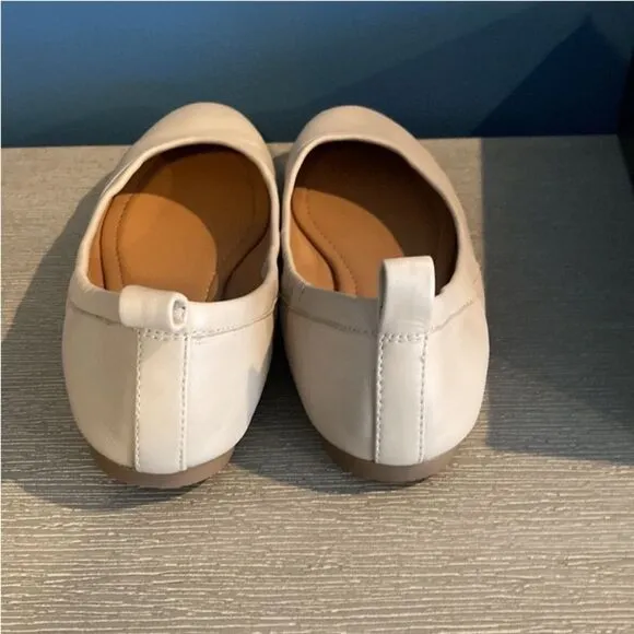 J. Crew Tan Leather Ballet Flats Size 7.5