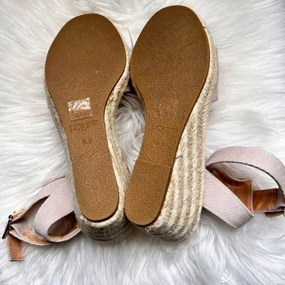 J. Crew Factory espadrille wedges new never used