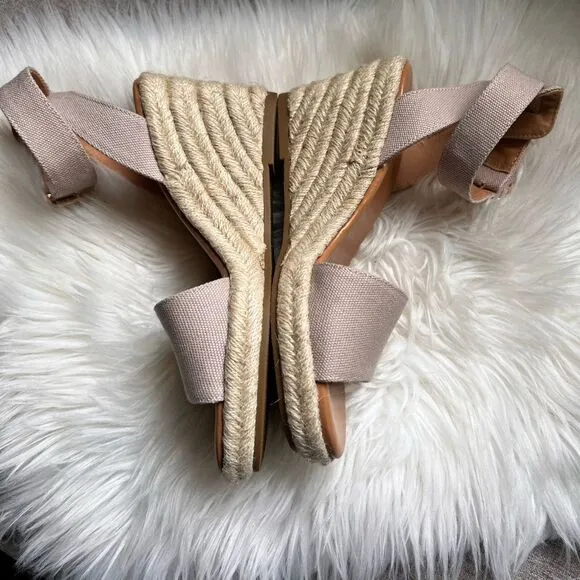 J. Crew Factory espadrille wedges new never used