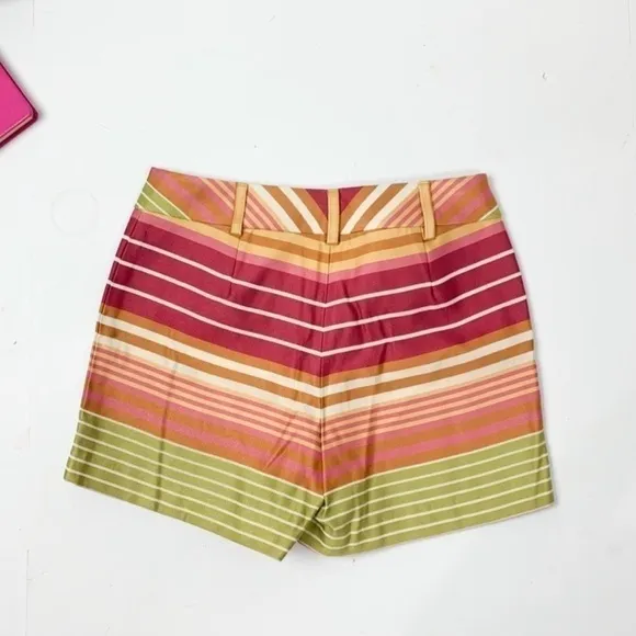 J. McLaughlin Tina Novelty Striped Shorts NWT