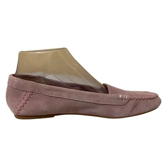 Jack Rogers Mauve Millie Suede Moccasins