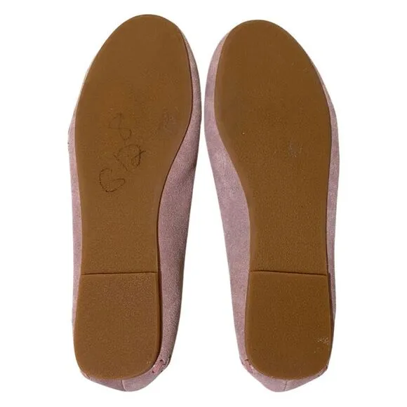 Jack Rogers Mauve Millie Suede Moccasins