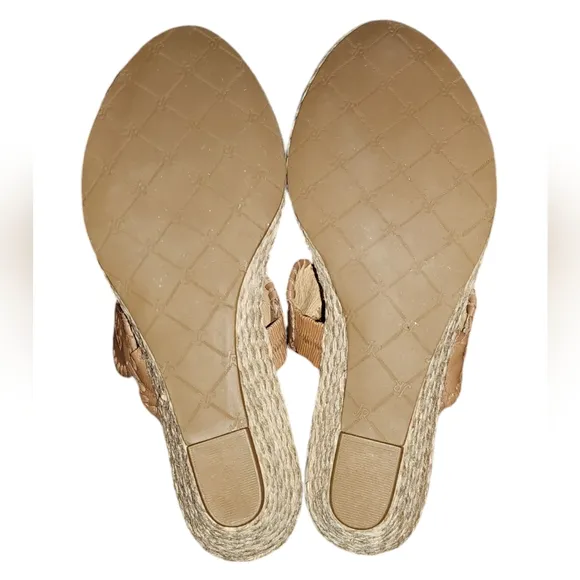 Jack Rogers Women's Shelby Espadrille Wedge Slide Sandals Size 9.5 M