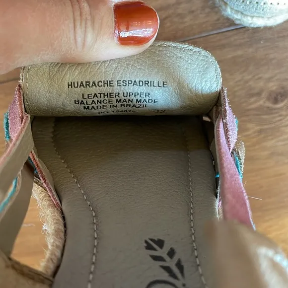 Jax and Bard Huarache Espadrille Kids 32