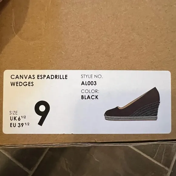 J.CREW Canvas Espadrille Wedges